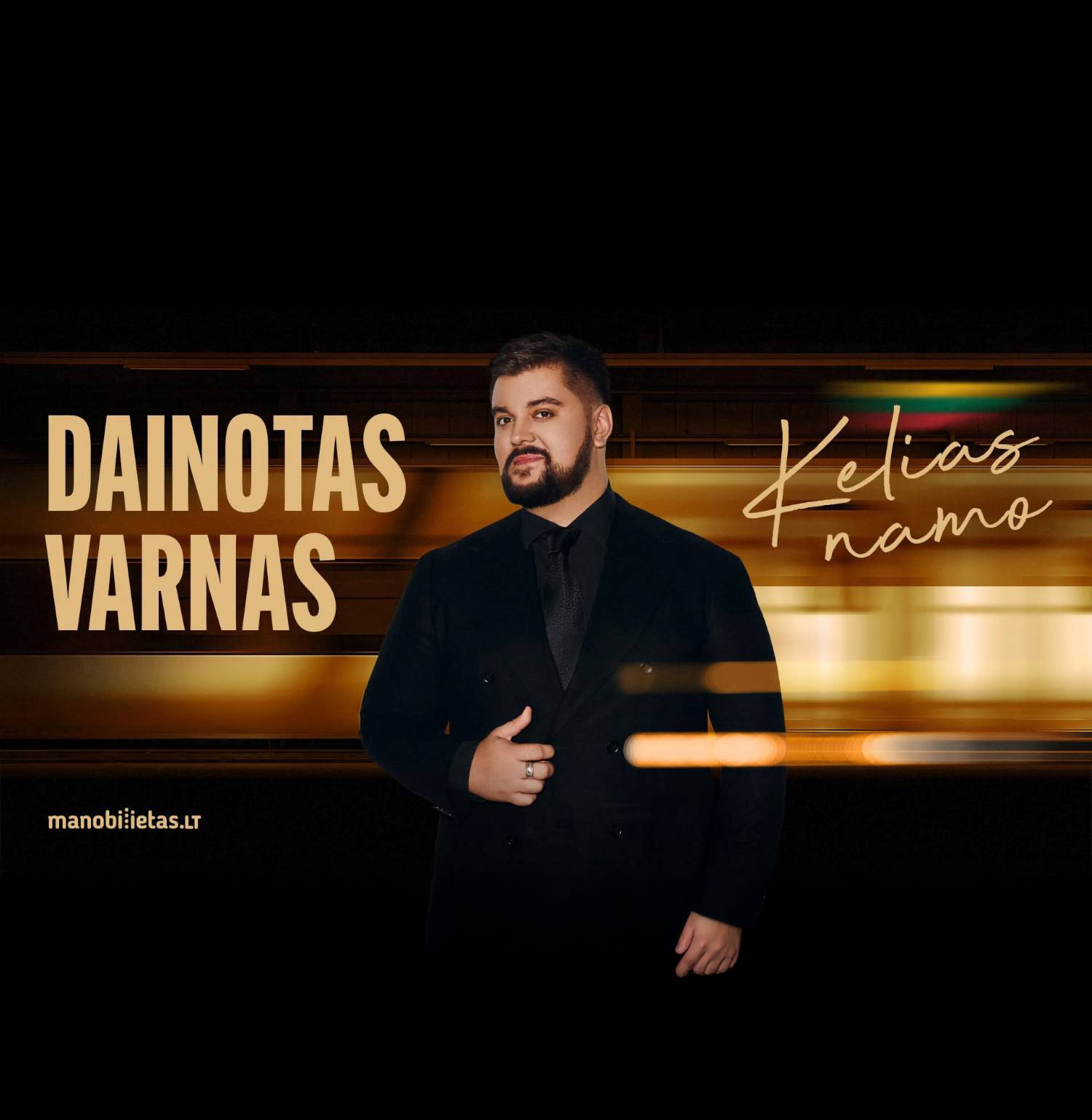 DAINOTAS VARNAS su grupe. Koncertinis turas ,,Kelias namo”
