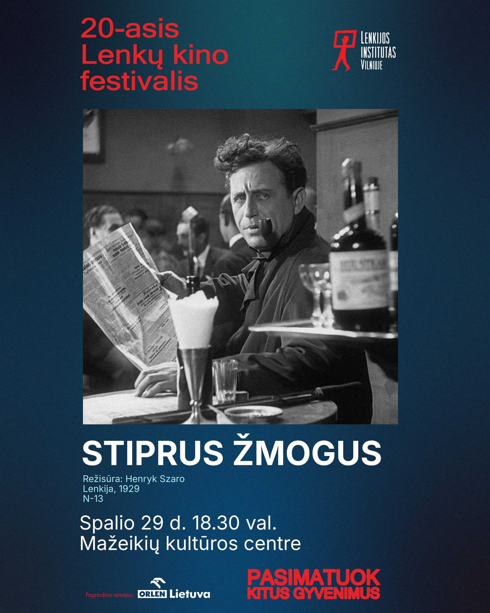 20-asis Lenkų kino festivalis. Stiprus žmogus